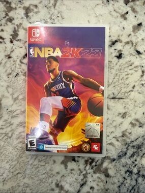 Nintendo NBA 2K23 Switch Game - Purple, Orange, Red